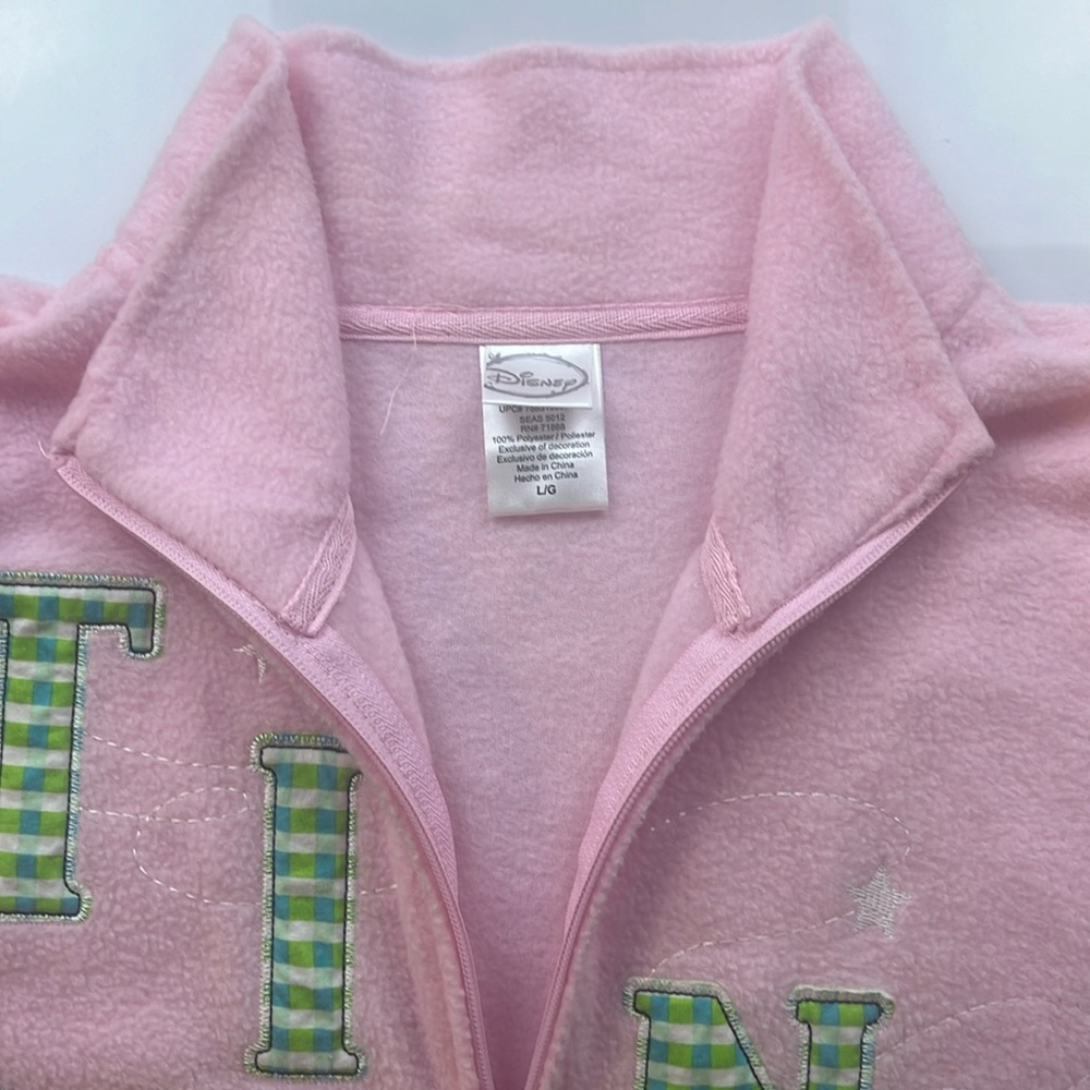 Disney TINK Embroidered Full Zip Hoodie S119-45 - Picture 2 of 4